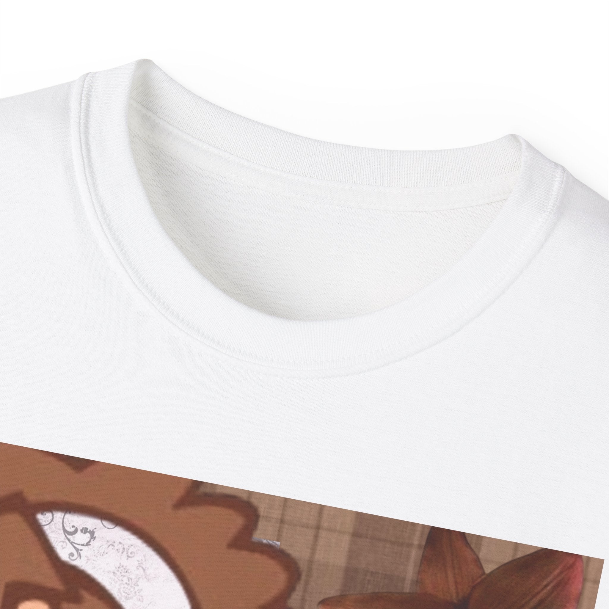Brown Aesthetic Girl Graphic Tee — Cute Cartoon Bear Fall Vibes Shirt