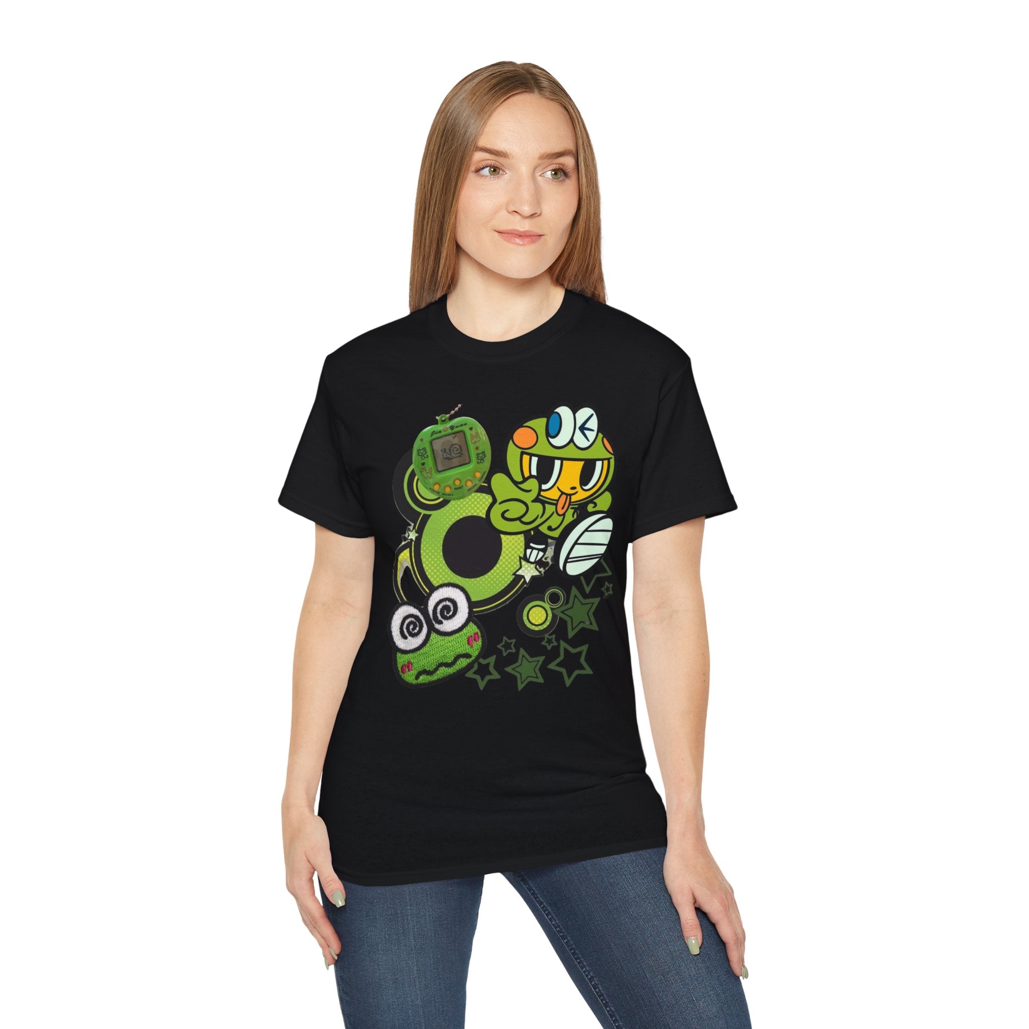 Cute Green Graphic Tee — Cute Green Graphic T-Shirt